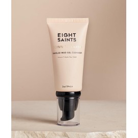 Eight Saints Down To Earth Mud Gel Face Wash, Natural and Organic, Gentle and Effective Daily Anti Aging Facial Cleanser, Makeup Remover, Nourishing and Hydrating Face Cleanser