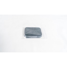 Metal Plates for Magnetic Car Mount, 12 Pack, 1.77 x 2.56 inch Rectangle, Black (Rectangle)