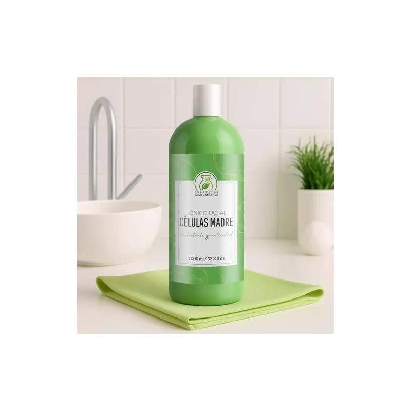 Tónico Facial Productos Mart Mexico Células Madre 1L Antienvejecimiento Día/Noche