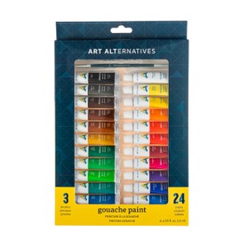 Art Alternatives Economy Paint Sets Gouache, 24 - Colors, Multicolor