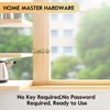 HOME MASTER HARDWARE 4 Pack Brass Plated Sliding Bolt Lock,3