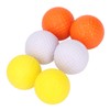 6Pcs Golf Balls Set 3 Colors Textured Surface Balls and
