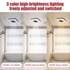RETOTLA Bluetooth Exhaust Fan for Bathroom Speaker, Bathroom Fan Light