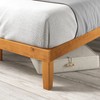Zinus 12 Inch Solid Wood Platform Bed / No Boxspring