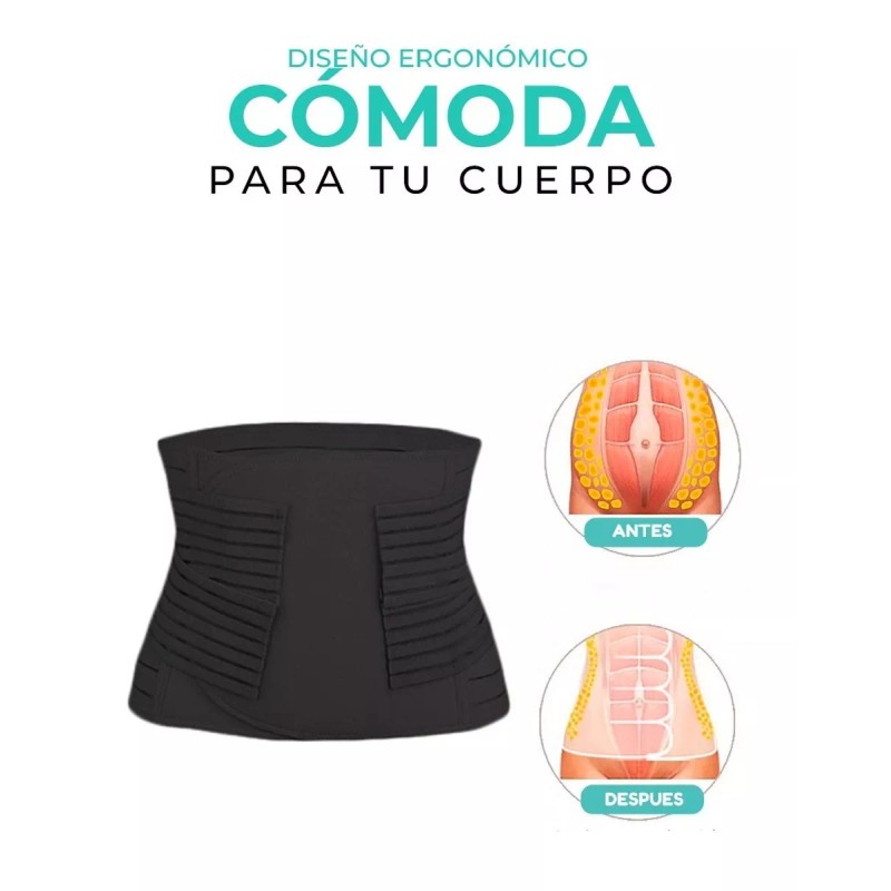 Seven Mine Faja Postparto Cesarea De 2 Bandas | Faja