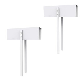 SEIWEI 2 Pieces Bifold Door Lock Double Door Safety Locks Childproof Closet Door Lock Double Door Lock Metal Pantry Lock for Double Door Bifold Folding Door Closet Pantry