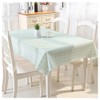 137 * 180cm Green Plaid Table Covers Checkered PVC Tablecloth