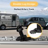 vandrabase 6 Pack L-Track Double Lug Threaded Stud Nut Fitting