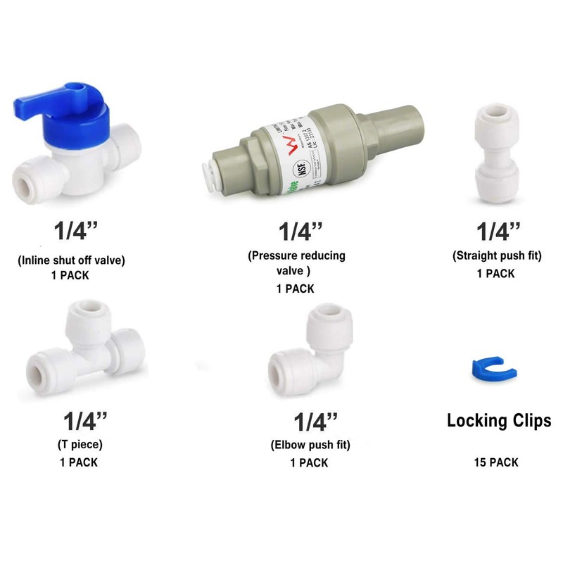 smardy Connection Kit for Side-by-Side Refrigerator & Osmosis System -