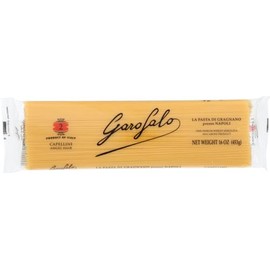 Garofalo – Premium Durum Wheat Semolina Capellini, Angel Hair Pasta, Italian Made, Bronze-Drawn, Al-Dente, One-Ingredient Pasta (2 pack)