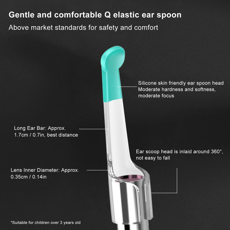 Ear Wax Removal Tool Camera Cleaner Earwax Remover Kit Wireless