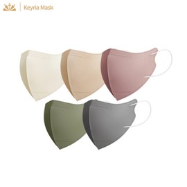 KEYRIA Mask KF94 100ea, Color#$%Size:Ivory-Slim L