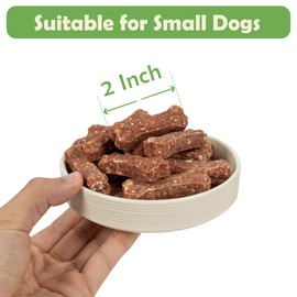 MON2SUN Dog Treats 2 Inch Chicken & Oat Treats with Cranberry Powder, Crunchy Biscuits for Small Dogs, Training Rewards, 10.6 oz (35 Count)