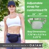 Gaiam Sidekick Waist Pack - Storage Belt Bag for Women
