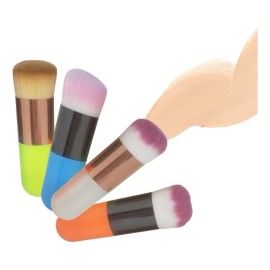 Brocha Base Maquillaje Aplicador Polvo Traslucido Corrector Tono azar