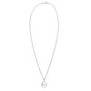 Elli Women's Silver Xilion Cut Necklace with Pendant 45 cm