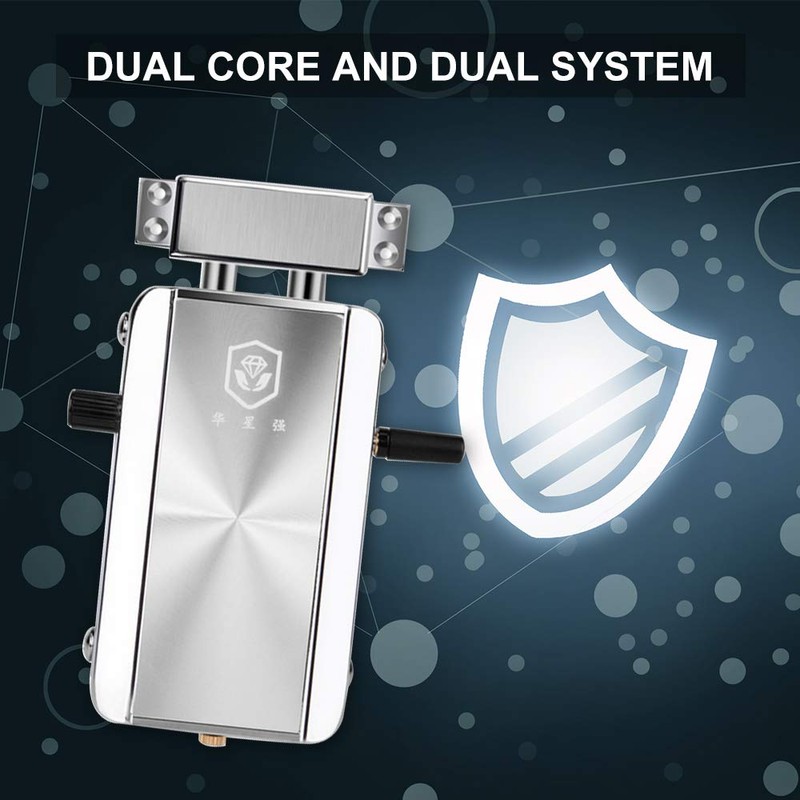 Door Lock,Intelligent Door Lock Kit Smart Wireless Remote Control Keyless