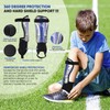 Soccer Football shin Guards with Low-Profile Flexible Super Protection,Great for