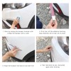 Suvnie 4 PCS Car Bumper Protector Strip, Anti-Scratch Front and