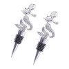 Wine Bottle Stopper, SCRTB Mermaid Wine Stopper Wine Accessories, 2