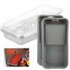 Oungy 20 Pcs Disposable 4Inch Paint Tray Liners & 2