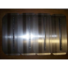 Kraft SK215 Combo Blade Set for Mbw, Stone & Stow 46" Power trowels Set of 4 / Bolt on