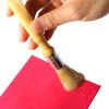 Coobey 3 Pack Glue Brush Bookbinding Wooden Glue Brush for