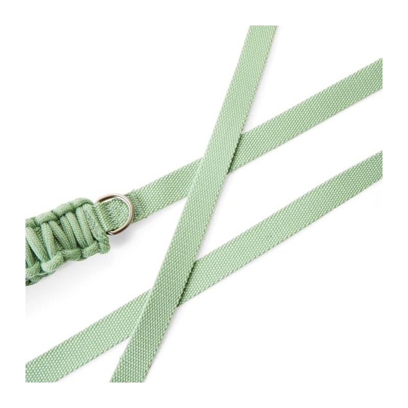 Youly Green Macrame Dog Leash, 6 ft.