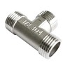 LOZOME 1/2 inch Male Thread Tee Adapter 3 Way T