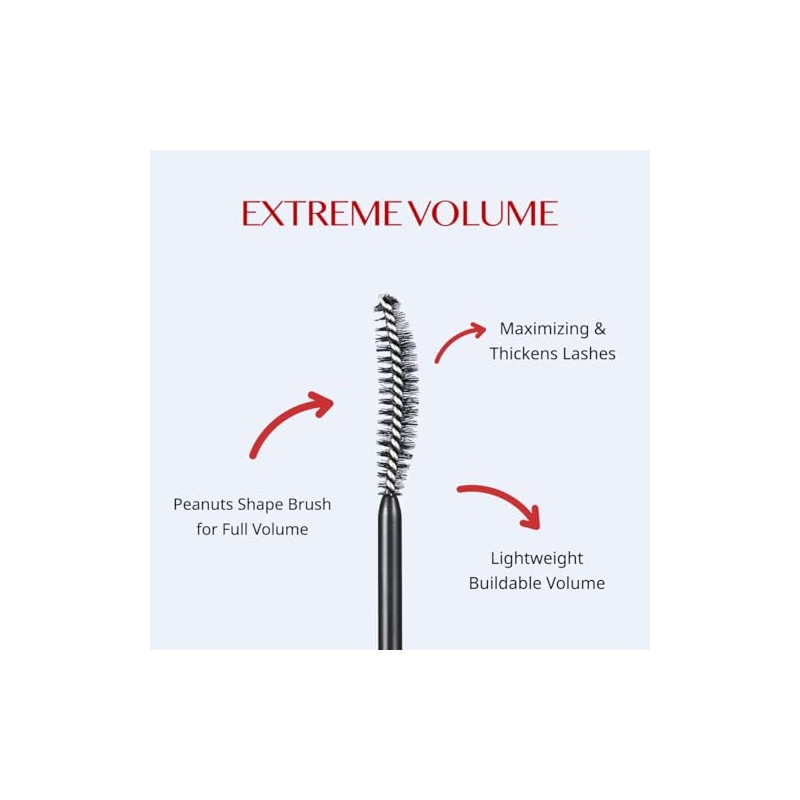CLIO Kill Lash Superproof Mascara, Tubing Mascara, Smudge-Proof, Flake-Proof &