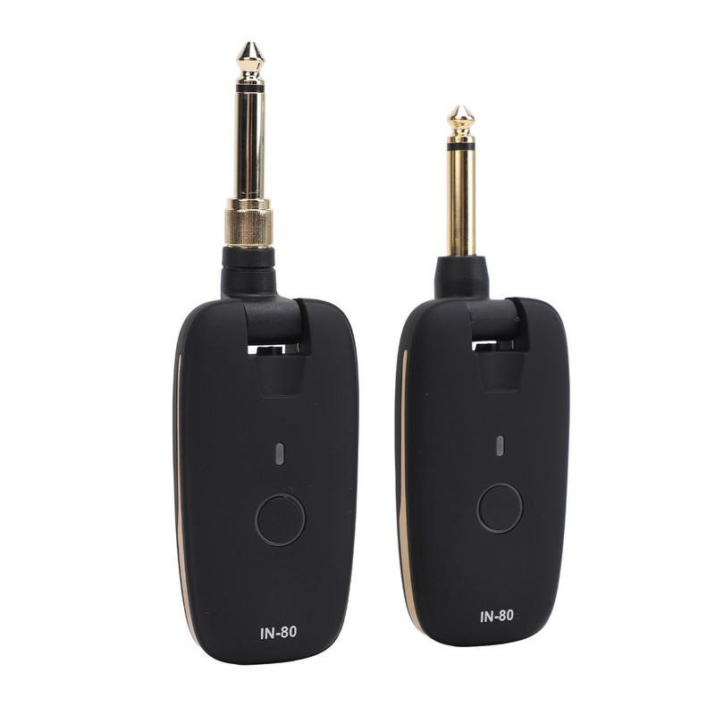 Wireless Guitar System 7 Channels 6.35mm 3.5mm Plug 30‑50m Transmission