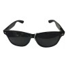 Distribunet Gafas De Sol Unisex De Diseñador Lente Negro Varilla