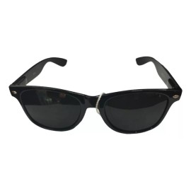 Distribunet Gafas De Sol Unisex De Diseñador Lente Negro Varilla Negro Armazón Negro