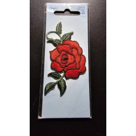 Wright's WRIGHTS APPLIQUE Iron-On Single Rose
