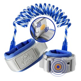 Lehoo Castle Pulsera de Seguridad para Niños, Bloqueo por Inducción Brazalete de Seguridad para Niños, 1.5M Ajustable Correa para Niños Seguridad, Pulseras para Niños con Reflejo Nocturno