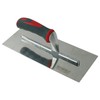 Faithfull Plasterers Trowel Stainless Steel Soft Grip Handle 11in x