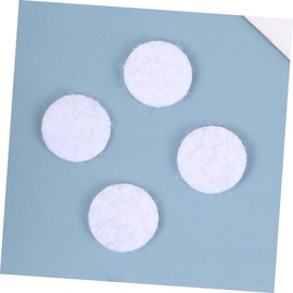 DOITOOL 2 Pack of 200pcs Cotton Core Filters Round Cotton Pads Facial Vacuum Filters Replacement for Home Store Size s