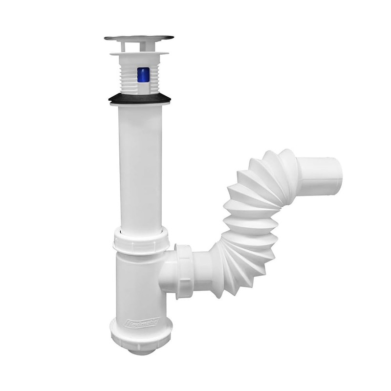 Fleximatic 2218B Céspol flexible para lavabo u ovalín con membrana