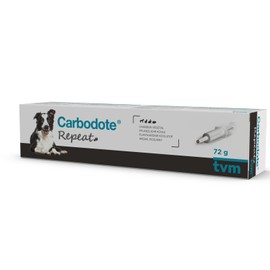 TVM CARBODOTE Repeat | 60 ml | Supplementary Feed for Dogs, Cats & Small Animals | Can Help Support the Adsorption of Toxins in the Intestinal Tract | Suspension