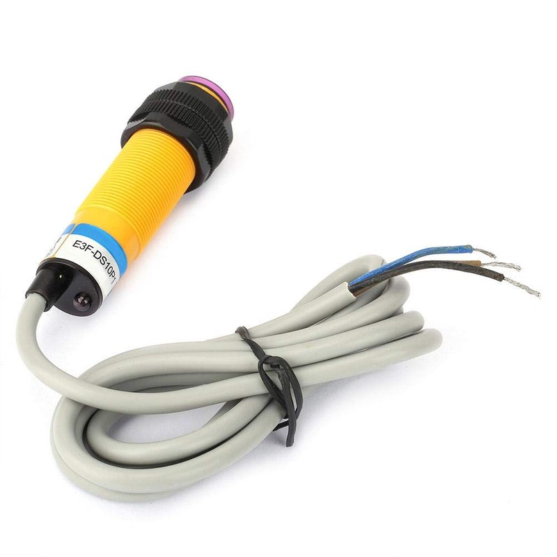 Photoelectric Proximity Sensor, 10cm Distance NPN NO Normally Open Diffuse