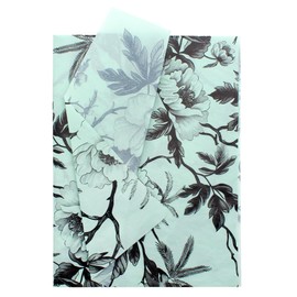 Anvin Floral Tissue Paper Bulk 20 Sheets - 50x73 cm Spring Wedding Gift Wrap, Decoupage & Scrapbooking Paper for Baby Shower, Birthday, Mother's Day (Vintage Style 4)