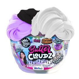 COMPOUND KINGS - Fluffy Cloudz Slime Jar (Purple Cookie Dough)