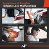 A-Premium Rear Back Liftgate Lock Actuator Manual Trunk Latch Compatible