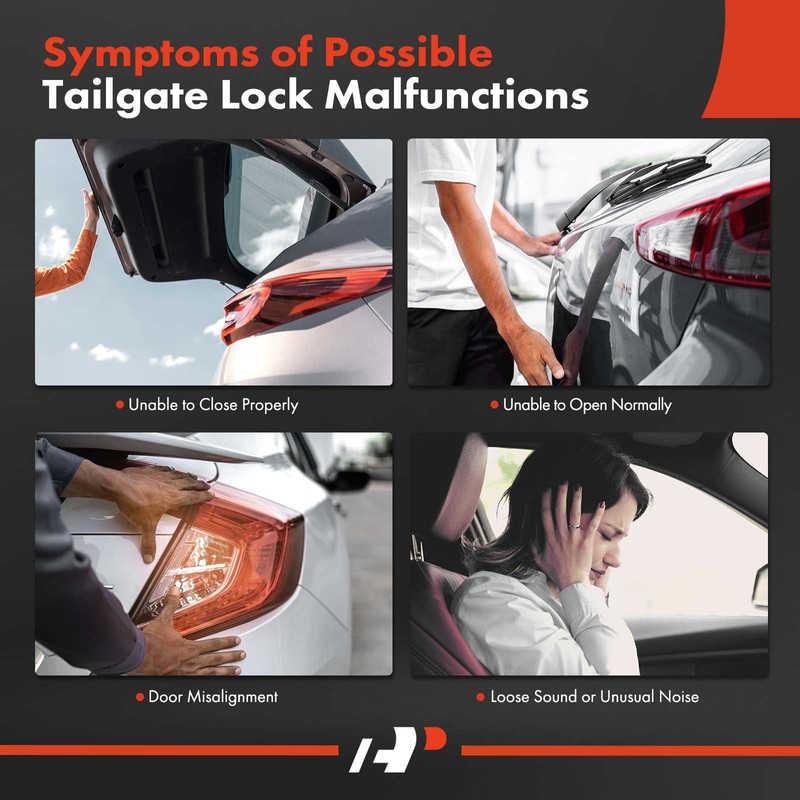A-Premium Rear Back Liftgate Lock Actuator Manual Trunk Latch Compatible