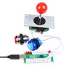 EG STARTS 1 Spieler USB LED Encoder zu PC-Spiele Blaue