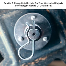 Stainless Steel R-Clip Split Pin - Secure Shaft Retaining Pin with Durable Spring Cotter Design