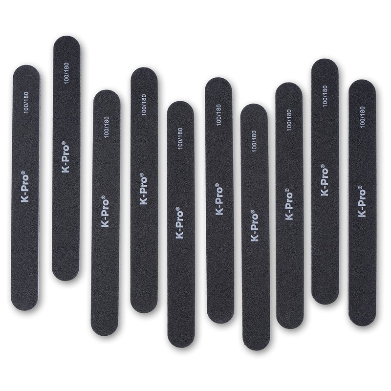 K-Pro Sandleaf Nail File - Professional Sandleaf File Set 100/180