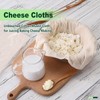Cheese Cloths for Straining, 8 Pack Grade 100 Unbleached Hemmed