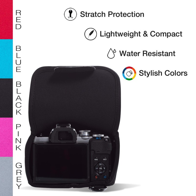MegaGear MG1936 Ultra Light Neoprene Camera Case compatible with Olympus