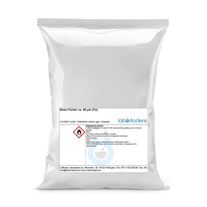 250 g Fine Iron Powder for Magnetic Field Lines, Laboratory,